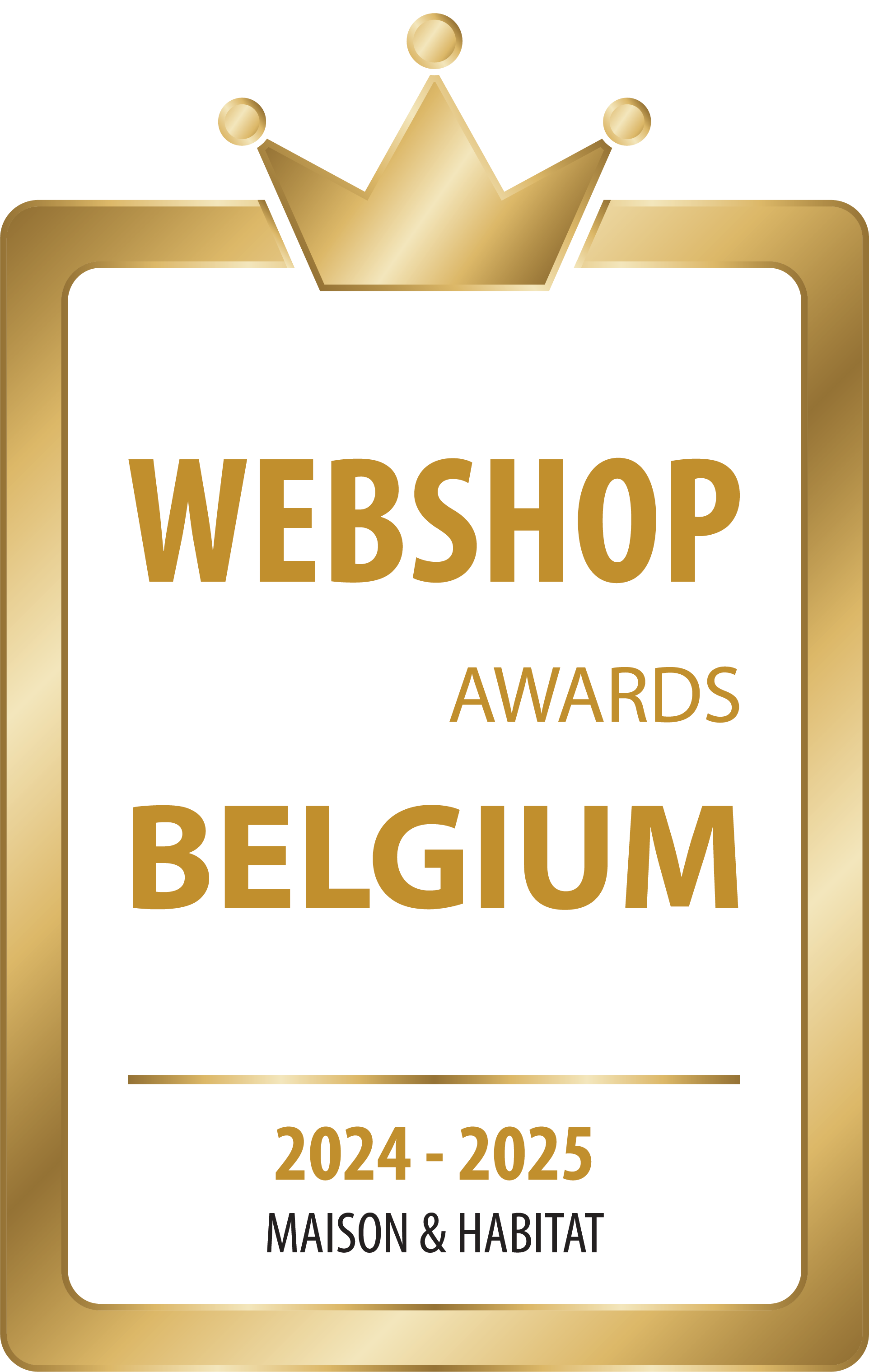 Webshop awards Belgium 2024-2025 | Maison & Habitat