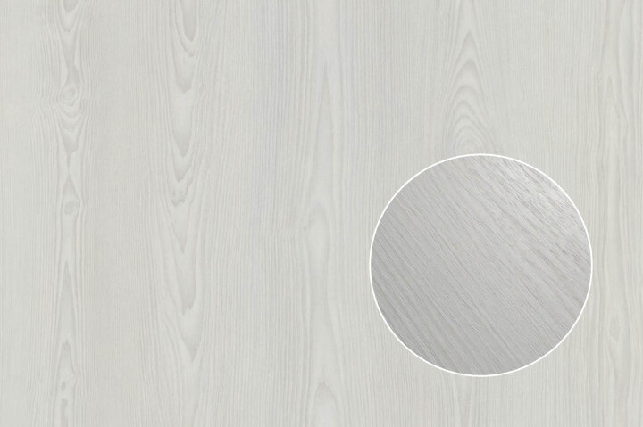 Light silver-grey wood color called 'Silver Grey' for your custom wardrobe from Maatkasten Online.