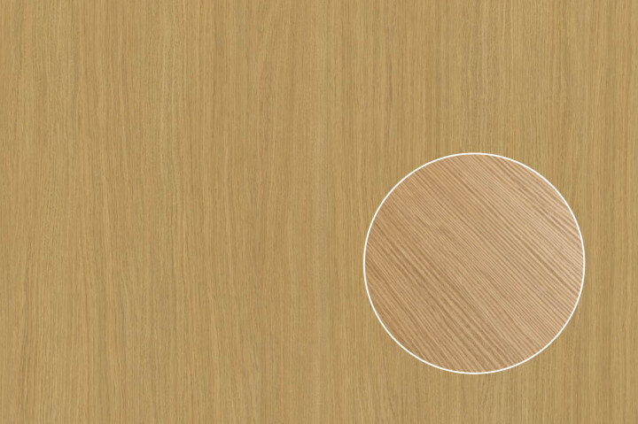 Couleur de bois appelée 'Essential Oak Naturel' pour votre armoire sur mesure de Maatkasten Online