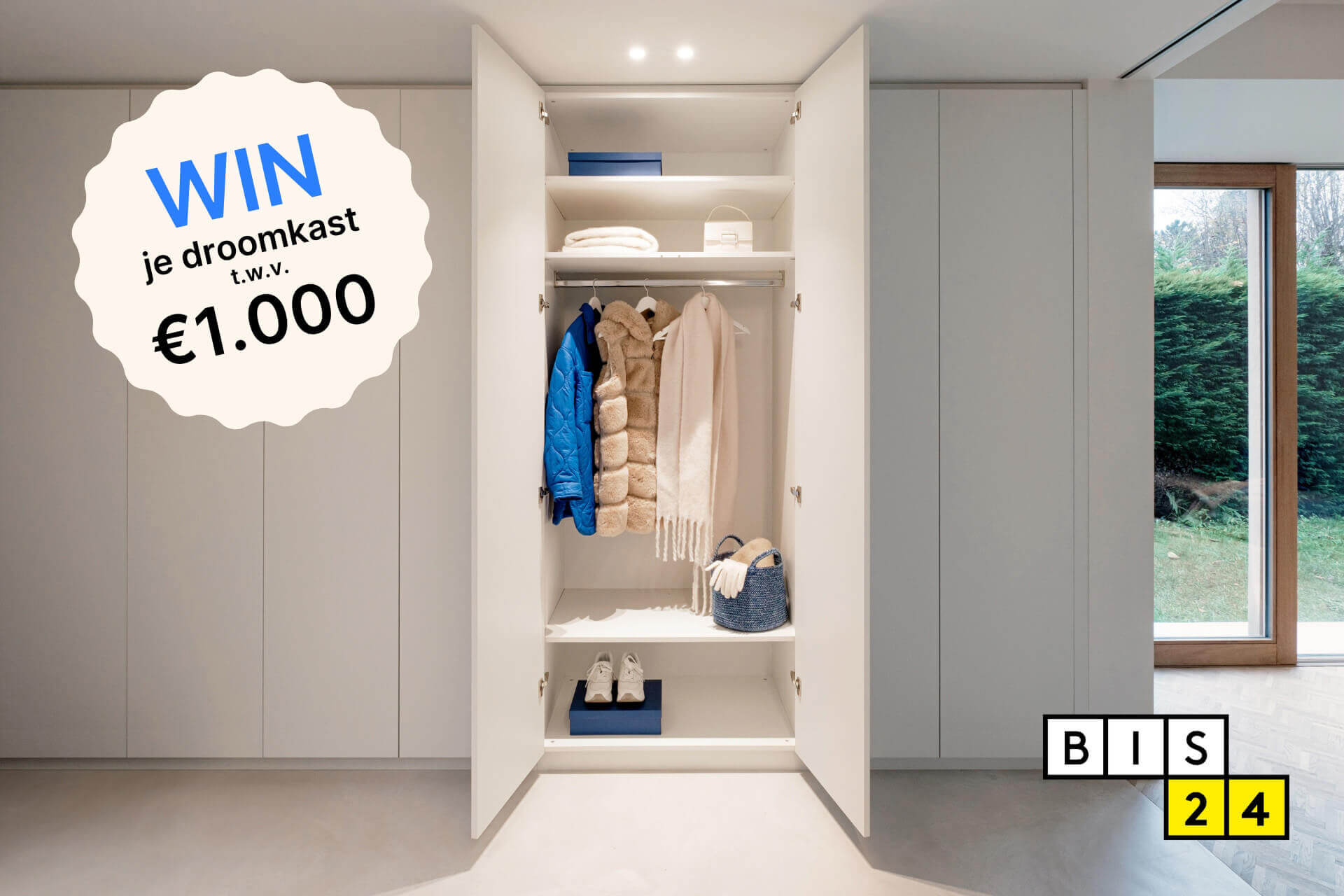 Win your custom-made dream cabinet worth €1000!