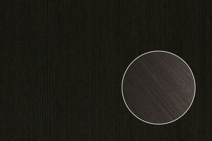 Dark wood color called 'Hudson Oak' for your custom wardrobe from Maatkasten Online